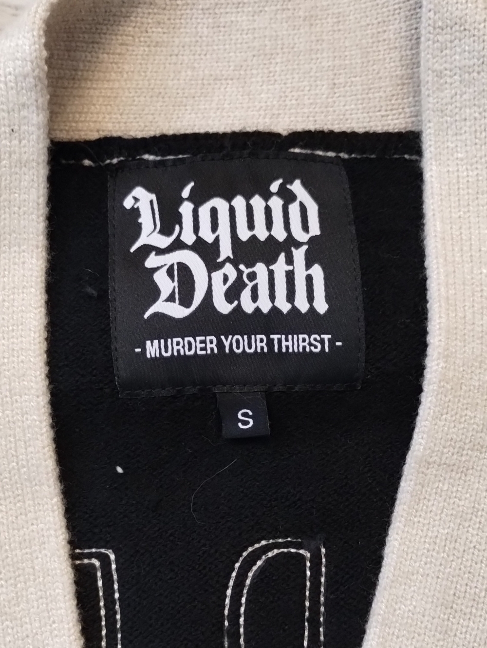 Oversized Liquid Death Cardigan - Picture 5 of 6